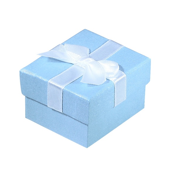 Sterling Silver CZ Square Micropave Stud Earrings - Picture 4 of 4